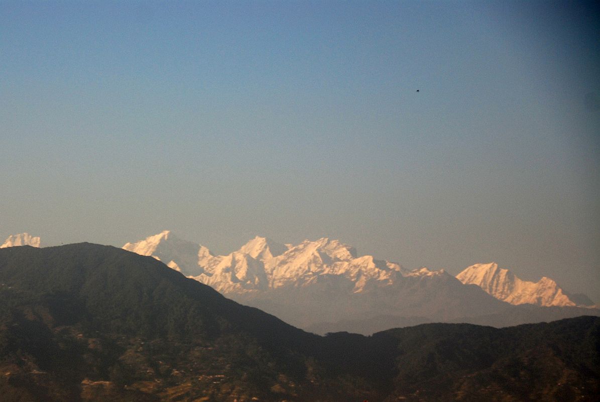 Kathmandu 06 05 Mountain View To North From Kathmandu Airport With Ganesh Himal 